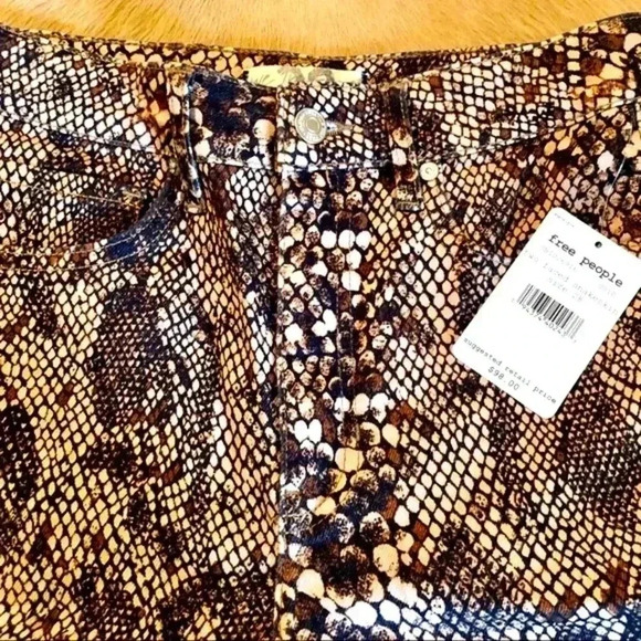 Free People high waisted denim. NWT - Picture 5 of 8